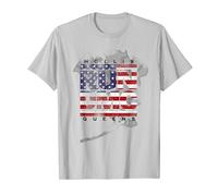 Run DMC Official Hollis Queens US Flag T-shirt T-Shirt