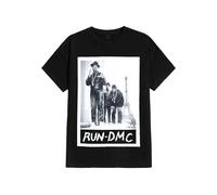 Run DMC - Paris Photo - T-Shirt - black - S - 100% Cotton,Jersey S