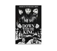 Run DMC Pete Rock & CL Smooth Print Album Cover Signed Limited Poster,Music Cover Posters,Pop Hip Hop Rap Singer Star Music Poster Aesthetic Canvas Wall Art for Girl And Boy Teens Dorm Decor 16x24inch