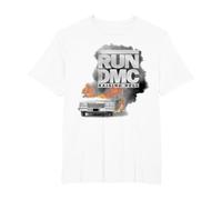Run DMC Rasing Hell T-Shirt, Men's Big and Tall, White, 5X Tall