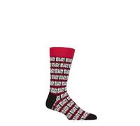 Run DMC SOCKSHOP Music Collection 1 Pair Cotton Socks All Over Logo One Size