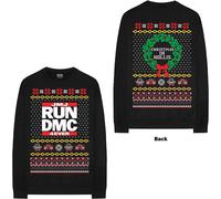 Run DMC Unisex Sweatshirt: Holiday (Back Print) (Large)