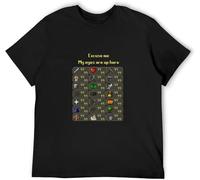 Run&ES&Ca&Pe T Shirt Run&ES&Ca&Pe My Eyes are Up Here Mens T-Shirt Black
