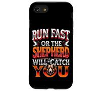 RUN FAST OR THE SHEPHERD WILL CATCH YOU Dog Lovers Case for iPhone SE (2020) / 7 / 8