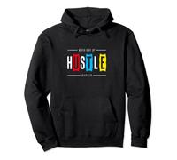 Run Faster - Never Give Up - Hustle Harder - Motivation Pullover Hoodie