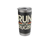Run for Rugby Stainless Steel Insulated Tumbler
