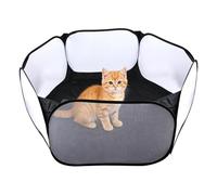Run For Small Animals - Non-slip Portable Fence - Chicken Hatching Box and Animals Playing,Suitable for Hamster Kitten Chinchilla Chick Indoor Outdoor Backyard Home Bedroom Balcony