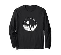 Run in The Wilderness Trail Running Adventure Long Sleeve T-Shirt