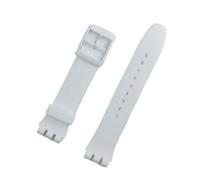 Run Ken Black Watchband Compatible With Swatch Strap Buckle Compatible With SWATCH Silicone Watch Band 17mm 19mm 20mm Rubber Strap16MM Watch Accessories(Blue,17mm)