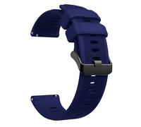 Run Ken Compatible With Galaxy Watch 3 45mm SM-R840 Strap Silicone Band Bracelet Quick Release 22mm Watch Strap Watchbands Wristband Ремешок(Midnight blue)