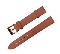 Run Ken Genuine Leather Watchbands 12/14/16/18/20/22mm Wrist Belt Bracelet Brown Black Watch Replacement Bands Accessories(Brown 2,20mm)