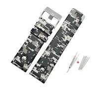 Run Ken Italian Leather Watchband Compatible WithDiesel DZT2002 DZ7314 7406 4471 7332 4476 Strap Brown 22mm 24mm 26mm Bracelet Men Retro Wristband(08-silver buckle,22mm)