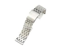 Run Ken Solid Stainless Steel Watch Strap Compatible With Diesel Dz7256 Dz7291 Dz7257 Watchband Belt 22 24 26 28 30mm(Steel-seven beads,28mm)