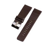 Run Ken Watchbands Compatible With Diesel Watch Strap Men's Wrist Bands 26MM 27MM 28MM 30MM 32MM 34MM(Brown,34mm)
