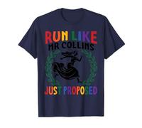 Run Like Mr Collins Just Proposed Austen Pride Prejudice T-Shirt