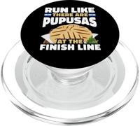 Run Like There Are Pupusas At The Finish Line El Salvador PopSockets PopGrip for MagSafe