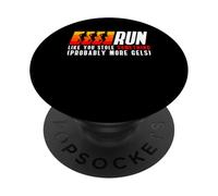 Run Like You Stole Something 13.1 Half Marathon Runner PopSockets Adhesive PopGrip