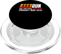 Run Like You Stole Something 13.1 Half Marathon Runner PopSockets PopGrip for MagSafe