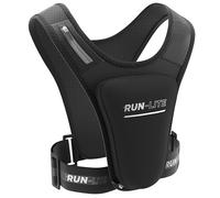 Run Lite Running Vest with Phone Holder, No-Bounce Adjustable Fit | Fits phones up to 6.9 in, No-bounce fit, Breathable mesh, Reflective trim