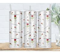 Run Little Mouse 20oz Tumbler, Haunting Adeline Skinny Tumbler with Straw, Hunting Adeline, Bookish Gifts, Cat and Mouse Duet, Bookish Merch