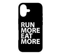 Run More Eat More Marathon Runner Endurance Pride Case for iPhone 17