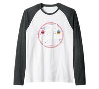Run Now Cupcakes Later Marathon Runner Motivation - Raglan Baseball Tee
