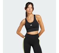 adidas Women Adult Run Pocket Medium Support Bra M A-B Black