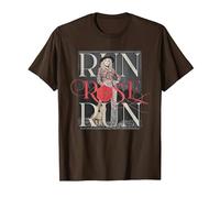Run Rose Run Guitar Dolly Parton T-Shirt, Men, Brown, XX-Large