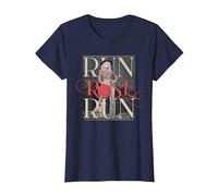 Run Rose Run Guitar Dolly Parton T-Shirt, Women, Navy Blue, 3X-Large