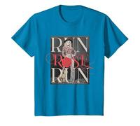 Run Rose Run Guitar Dolly Parton T-Shirt, Youth, Sapphire Blue, 4T