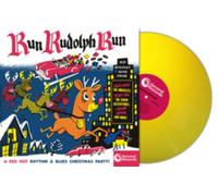 Various Artists : Run Rudolph Run VINYL 12" Album Coloured Vinyl (Limited