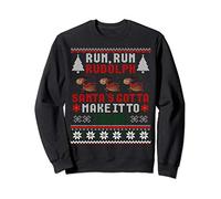 Run Run Rudolph Santa's Reindeer Christmas Ugly Sweater Sweatshirt