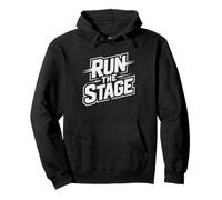 Run Stage Three Gun Competitive Shooting Sport Identity 3 Pullover Hoodie