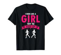 Run Strong Run Fast Stay Close Funny Runner Saying T-Shirt