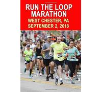 Run The Loop Marathon: Runners Training Journal, Composition Notebook Diary, College Ruled, 150 pages