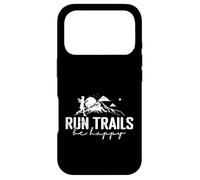 Run Trails Be Happy Trail Running Design Case for iPhone 17 Pro
