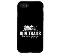 Run Trails Be Happy Trail Running Design Case for iPhone SE (2020) / 7/8