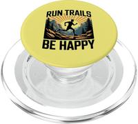 Run Trails Happy Trail Runner PopSockets PopGrip for MagSafe