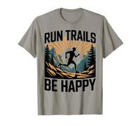 Run Trails Happy Trail Runner T-Shirt
