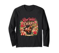 Run Wild at Derby 2026 Racing Spirit Design Long Sleeve T-Shirt
