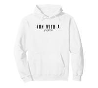 Run with a purpose - Motivational Running Marathon Runner Pullover Hoodie
