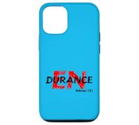 Run With Endurance - Hebrews 12:1 Christian Perseverance Case for iPhone 12/12 Pro