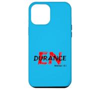 Run With Endurance - Hebrews 12:1 Christian Perseverance Case for iPhone 12 Pro Max