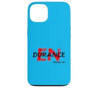 Run With Endurance - Hebrews 12:1 Christian Perseverance Case for iPhone 13