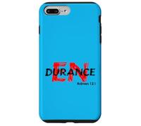 Run With Endurance - Hebrews 12:1 Christian Perseverance Case for iPhone 7 Plus/8 Plus