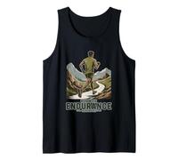 Run with Endurance Hebrews 12:1 Tank Top