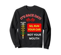 Run Your Car Not Your Mouth Mechanic Gear - Brain Engineer Sweatshirt