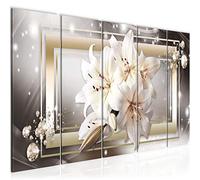 Runa Art Picture Flowers Lilies Image Non-Woven Photo Wall Decoration Living Room Bedroom 021756a