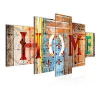 Runa Art - Pictures Home 200 X 100 cm 5 Pieces XXL Images Design colorful 502851a
