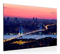 Runa Art Wall Picture Modern Istanbul Turkey Modern Canvas - 100% Made In Germany - Hall 603815a